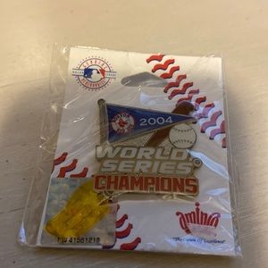 2004 Boston Red Sox World Series pin